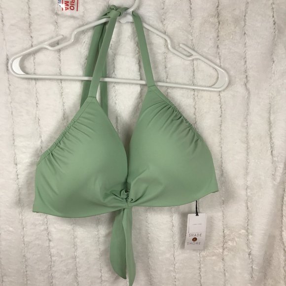 Shade & Shore Other - NWT Shade and Shore 36DD Swimwear Halter Top Lightly padded
